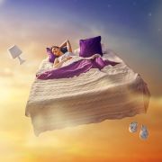 Sleep psychology concept