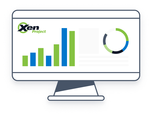 Xen virtualization platform diagram