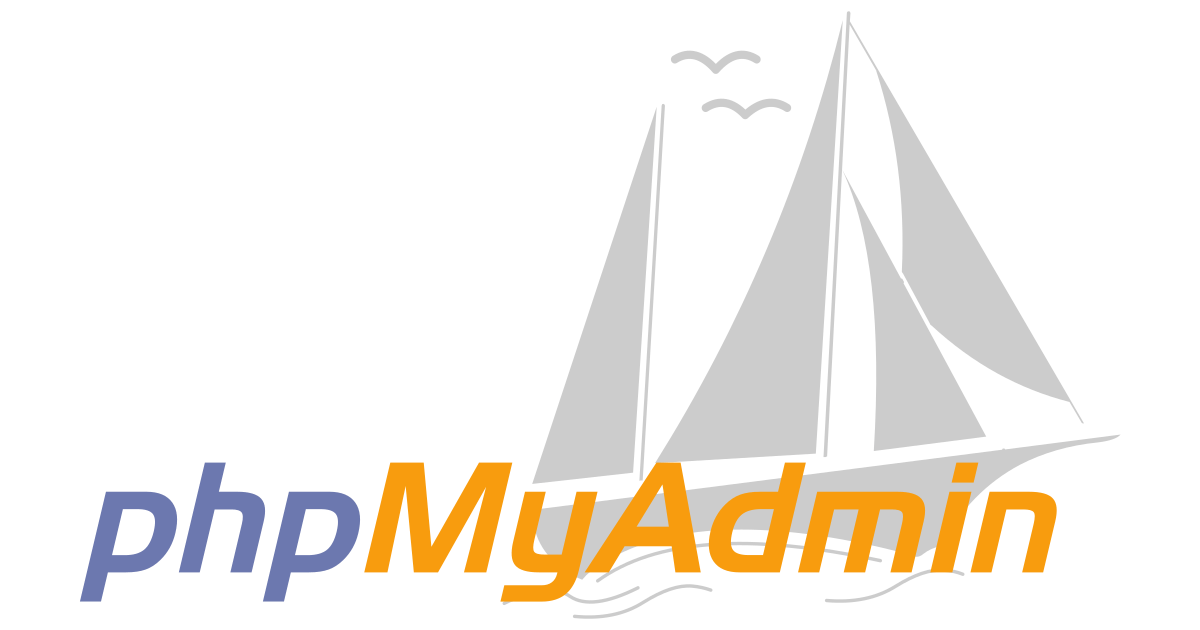 phpMyAdmin interface screenshot